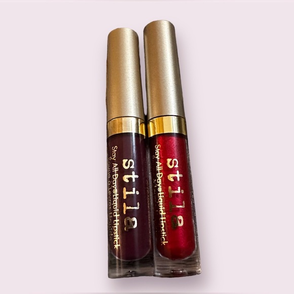 NEW Set of 2 Stila Stay All Day Liquid Lipstick 1.5 mL each: Chianti & Beso - Picture 2 of 5